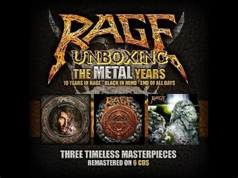 Rage – The Metal Years (2019, CD) 